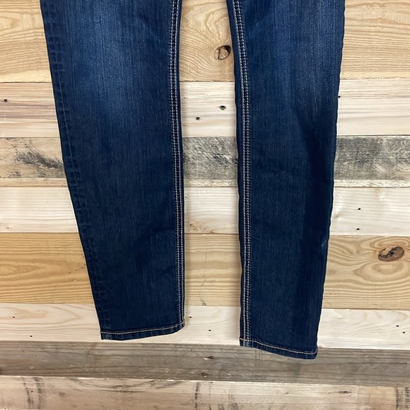 Silver Jeans size 29x31 Dark Wash Suki Jeggings with Stretch No Front Pockets - Picture 3 of 11